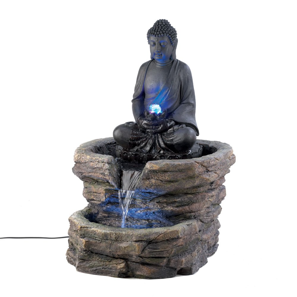 Zen buddha fountain