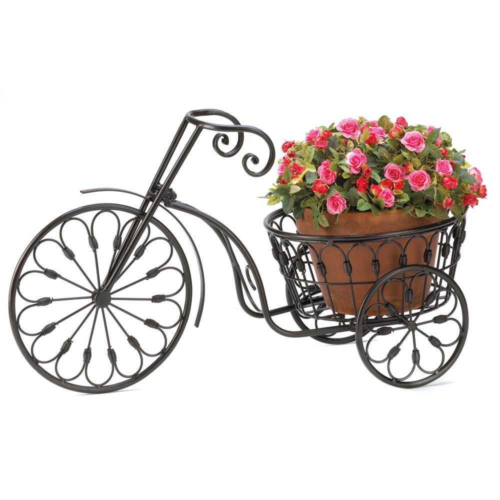 Bicycle plant stand