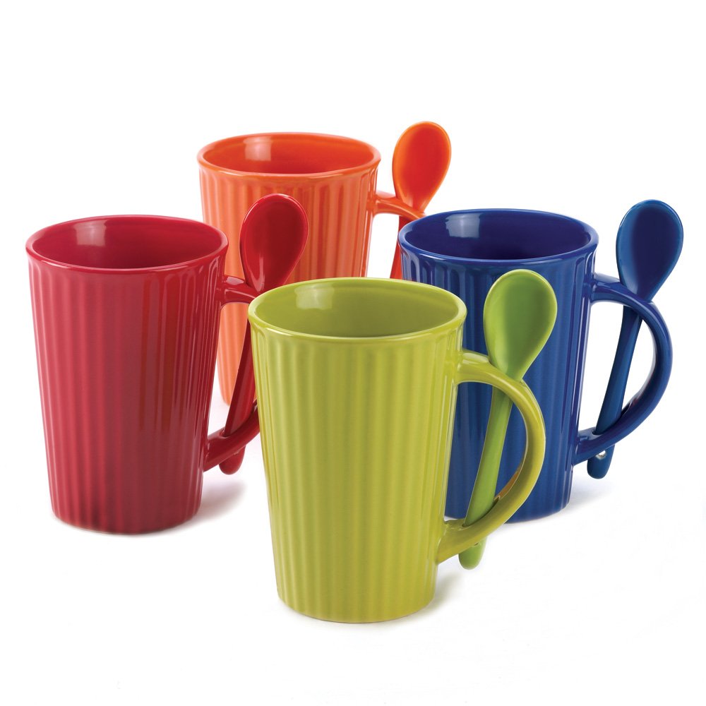 Bistro coffee mug set