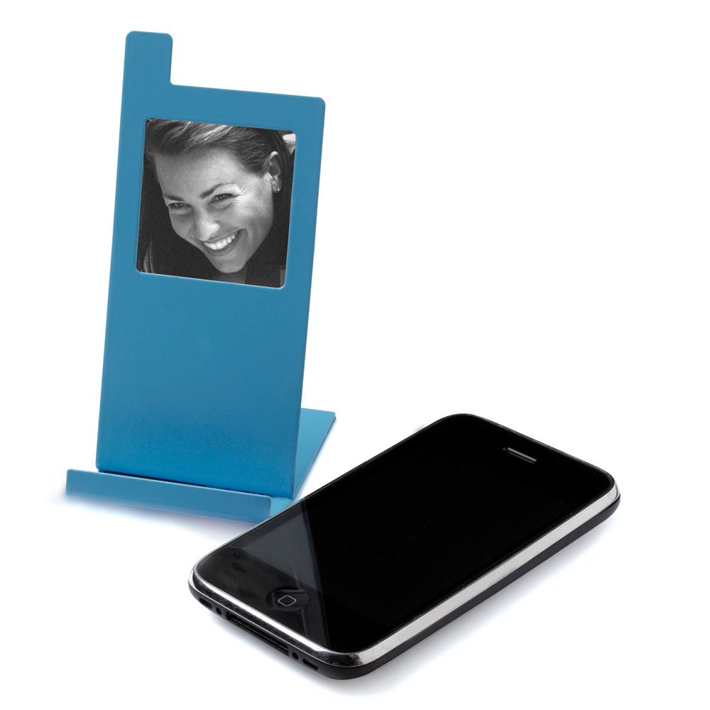 Phone holder w/photo frame
