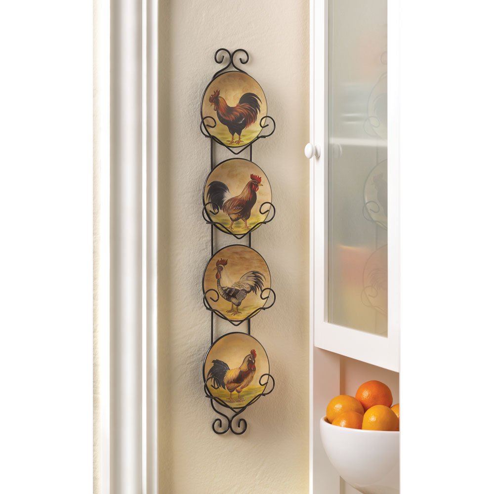 Rooster plate wall d+cor