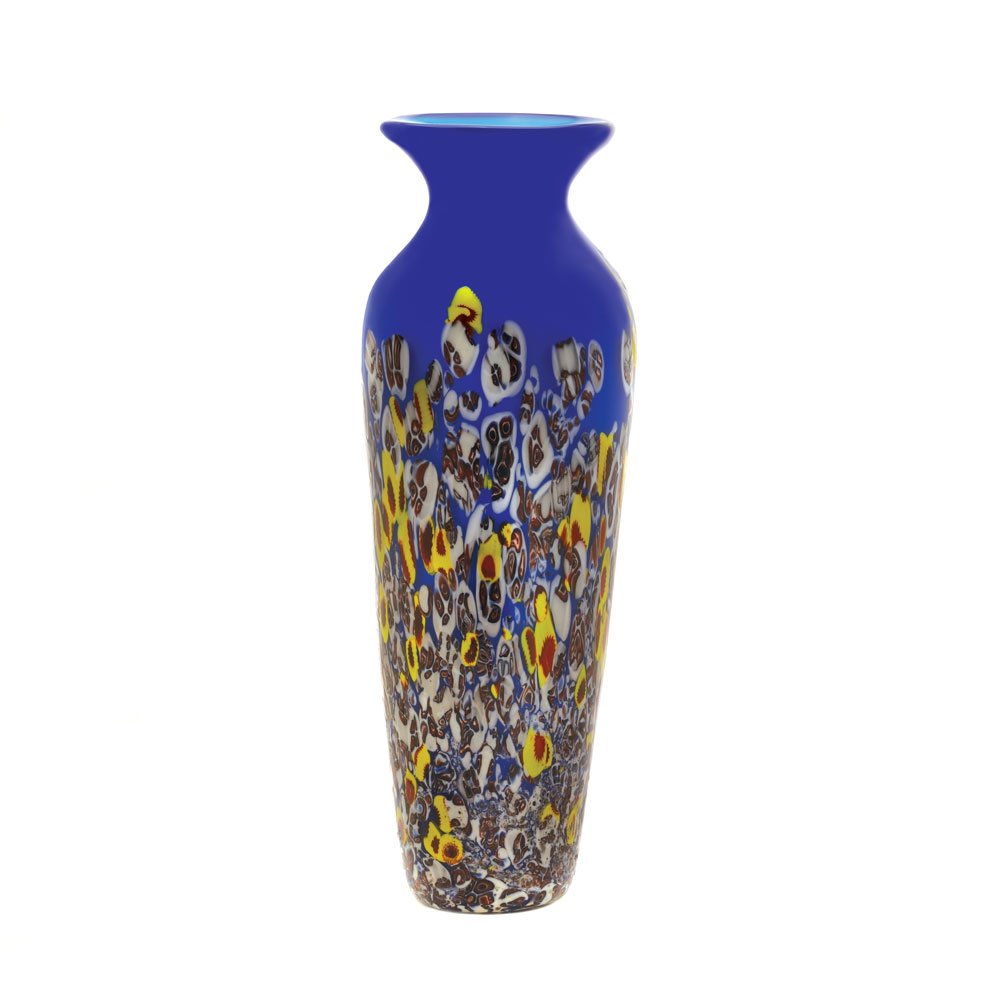 Summertide art glass vase