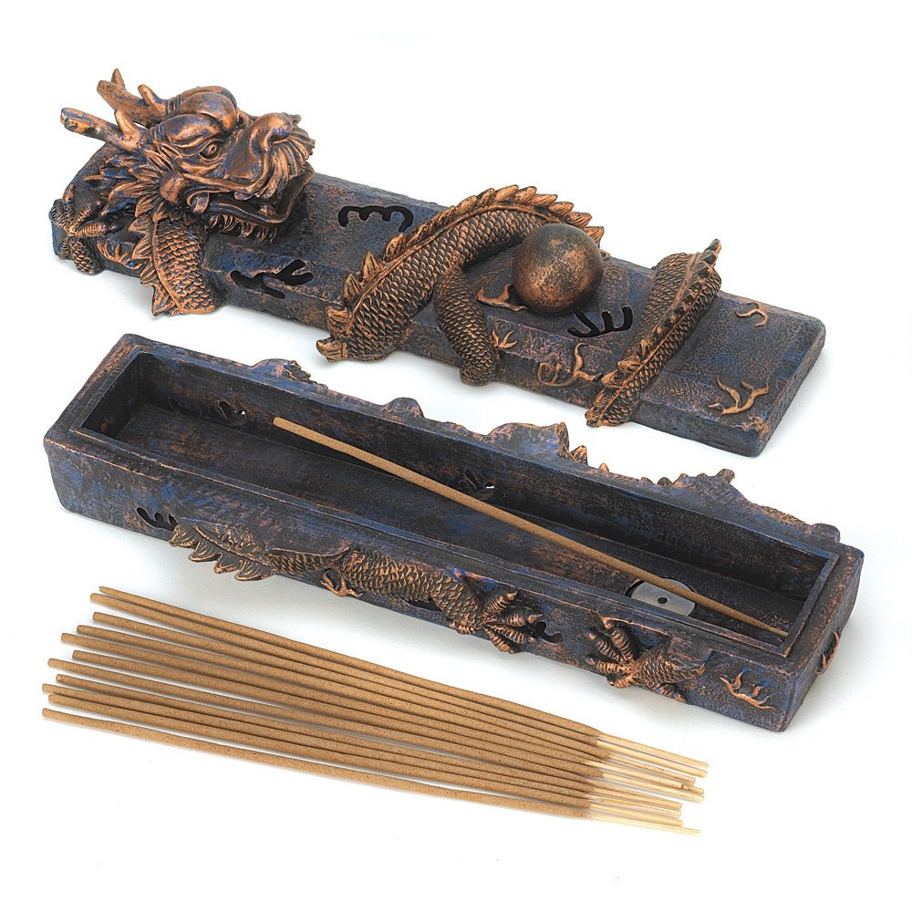 Dragon incense burner
