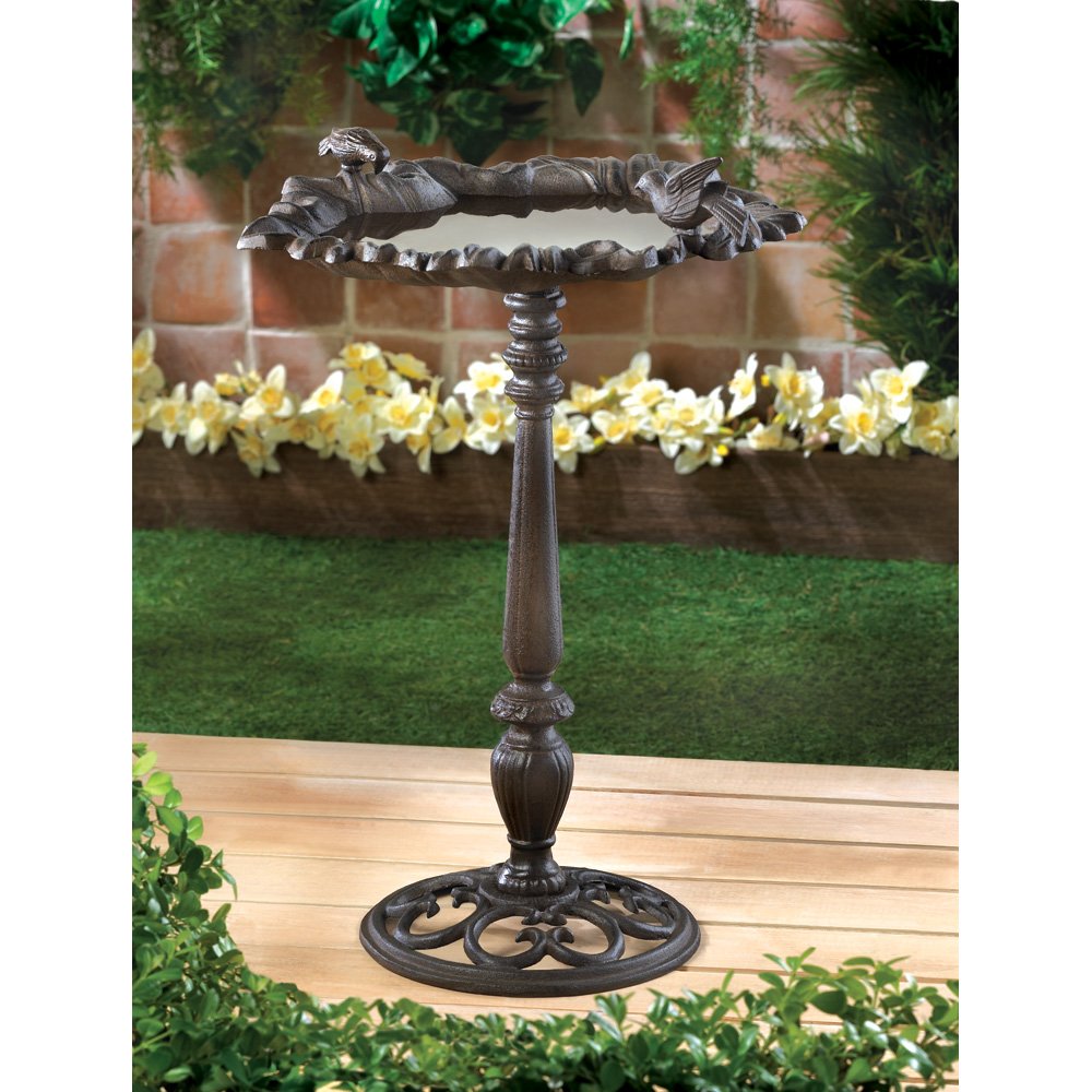 Forest frolic bird bath