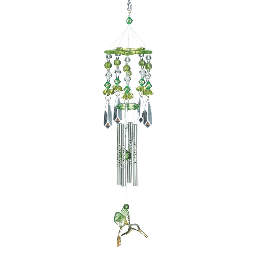 Green hummingbirds chime