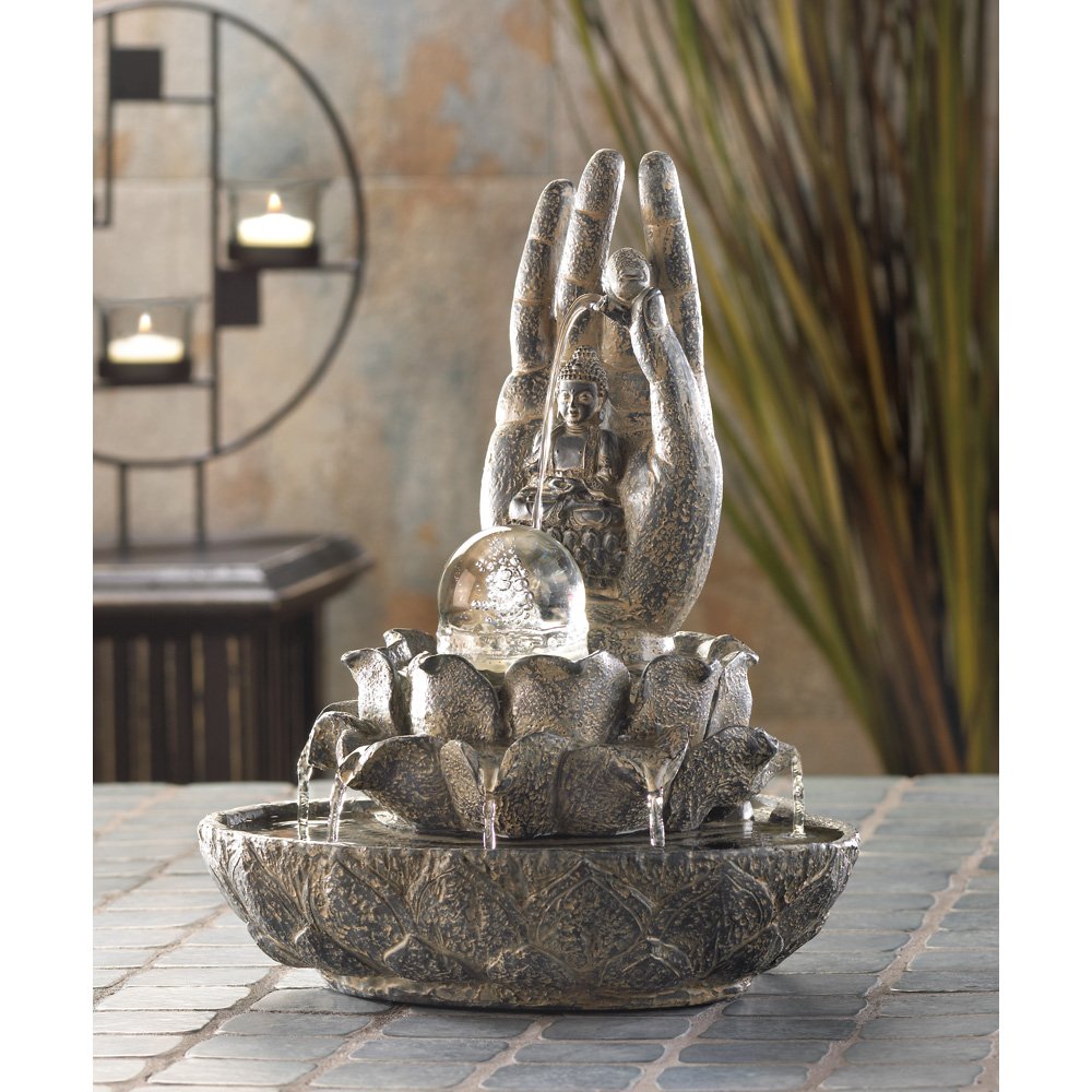Hand of buddha fountain
