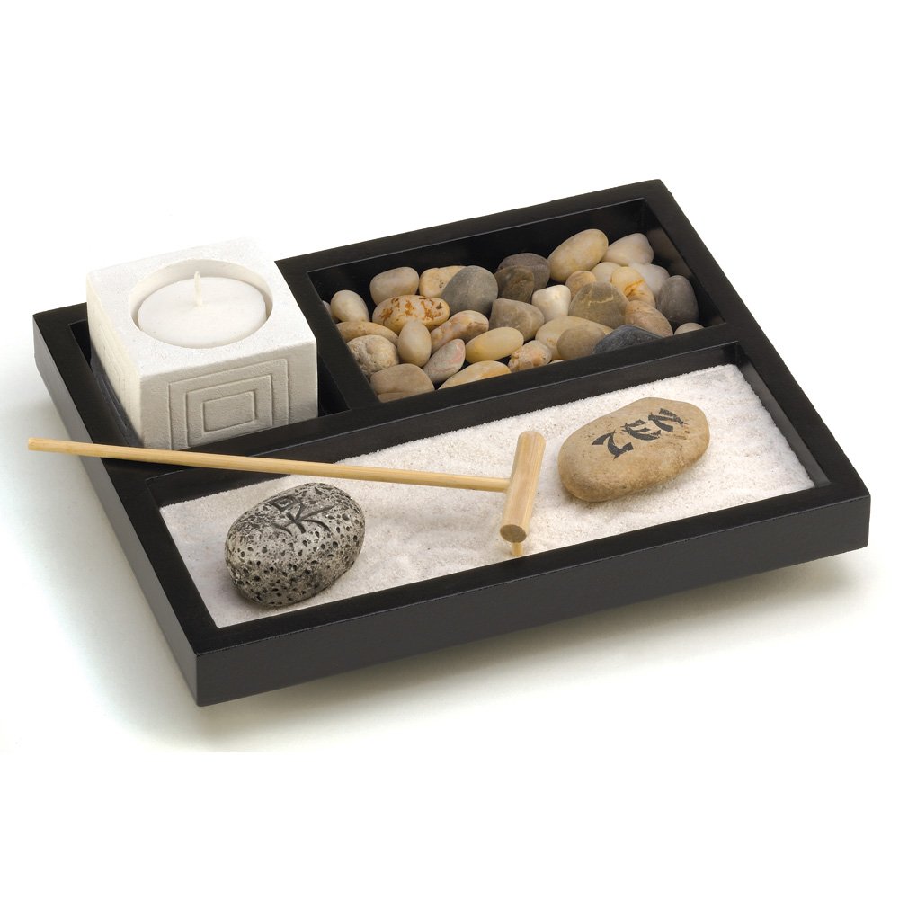 Tabletop zen garden kit