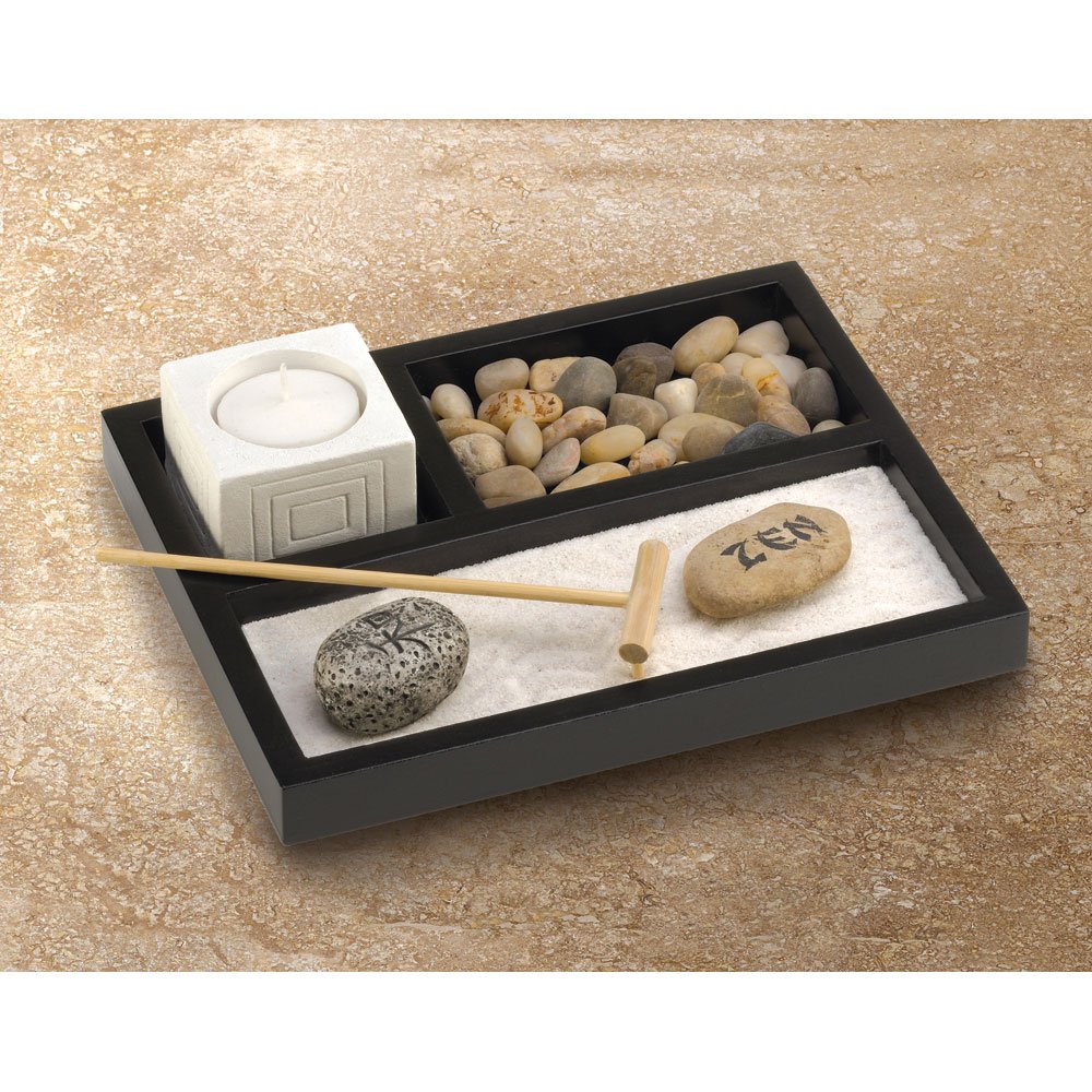 Tabletop zen garden kit