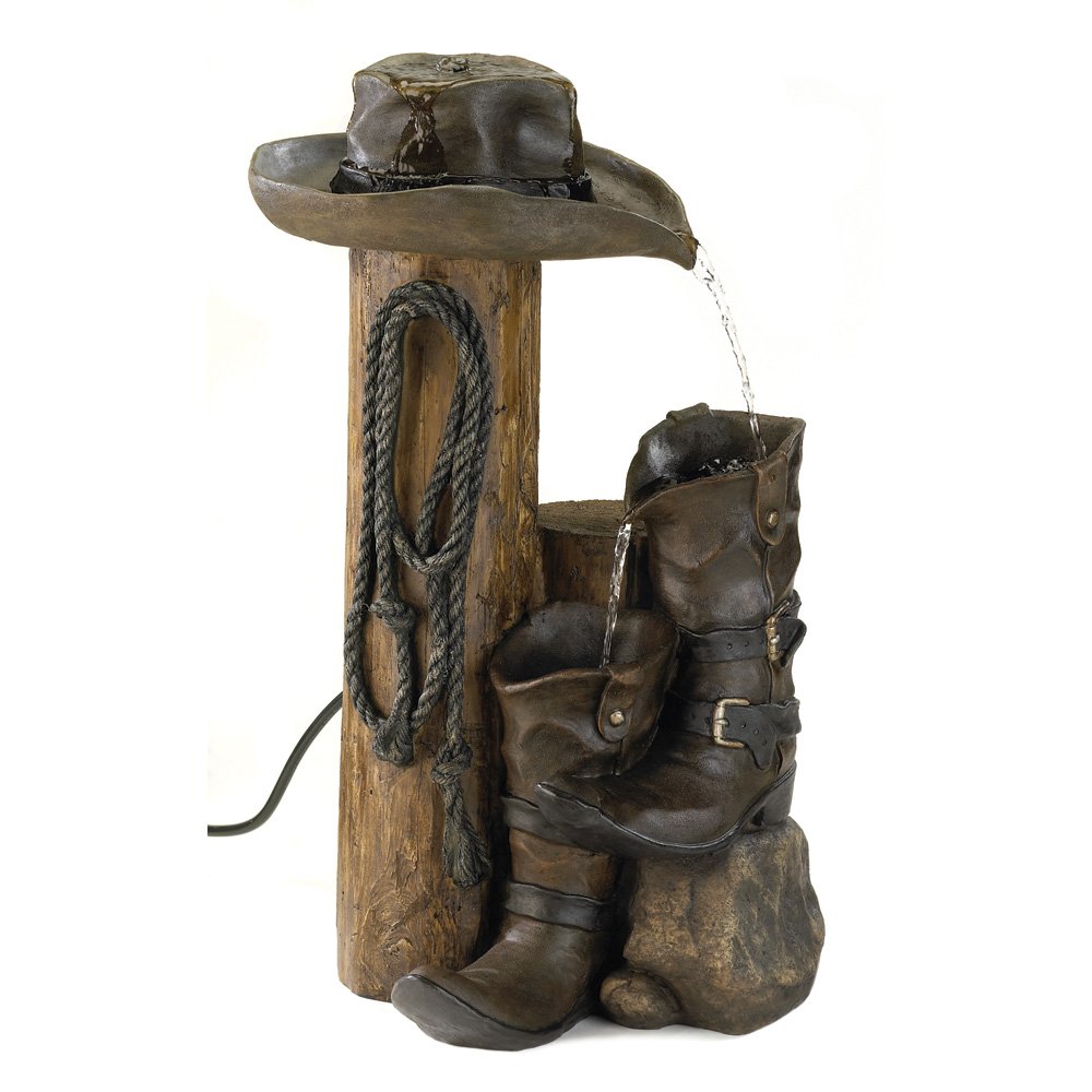 Wild western water fountain