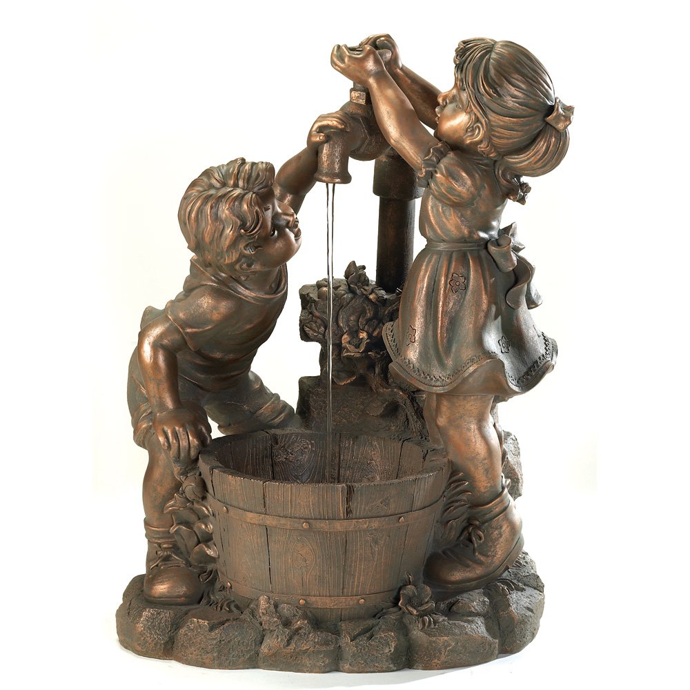 Fun and play water fountain