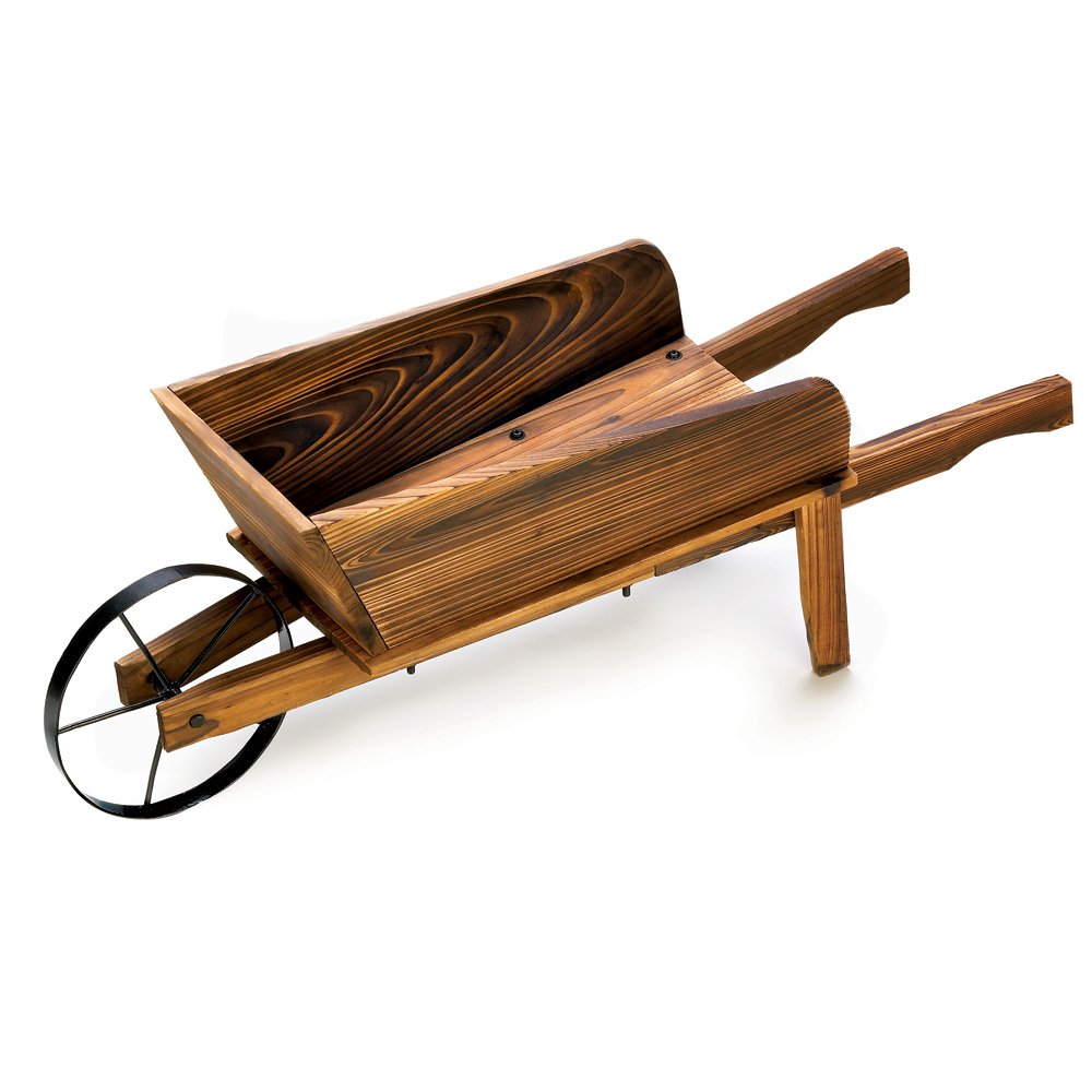 Country flower cart planter