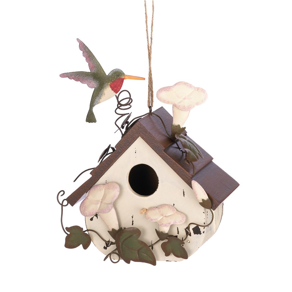 Morning glory birdhouse