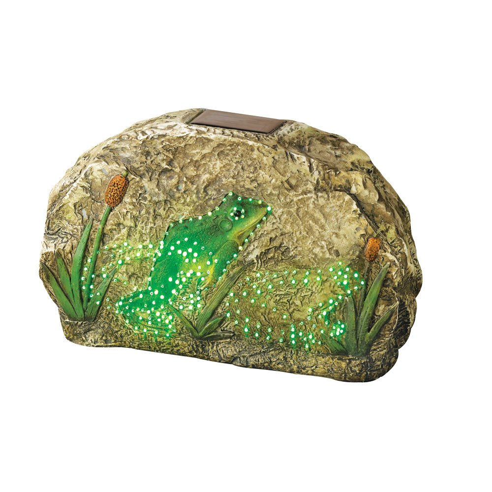 Magic motion frog garden stone