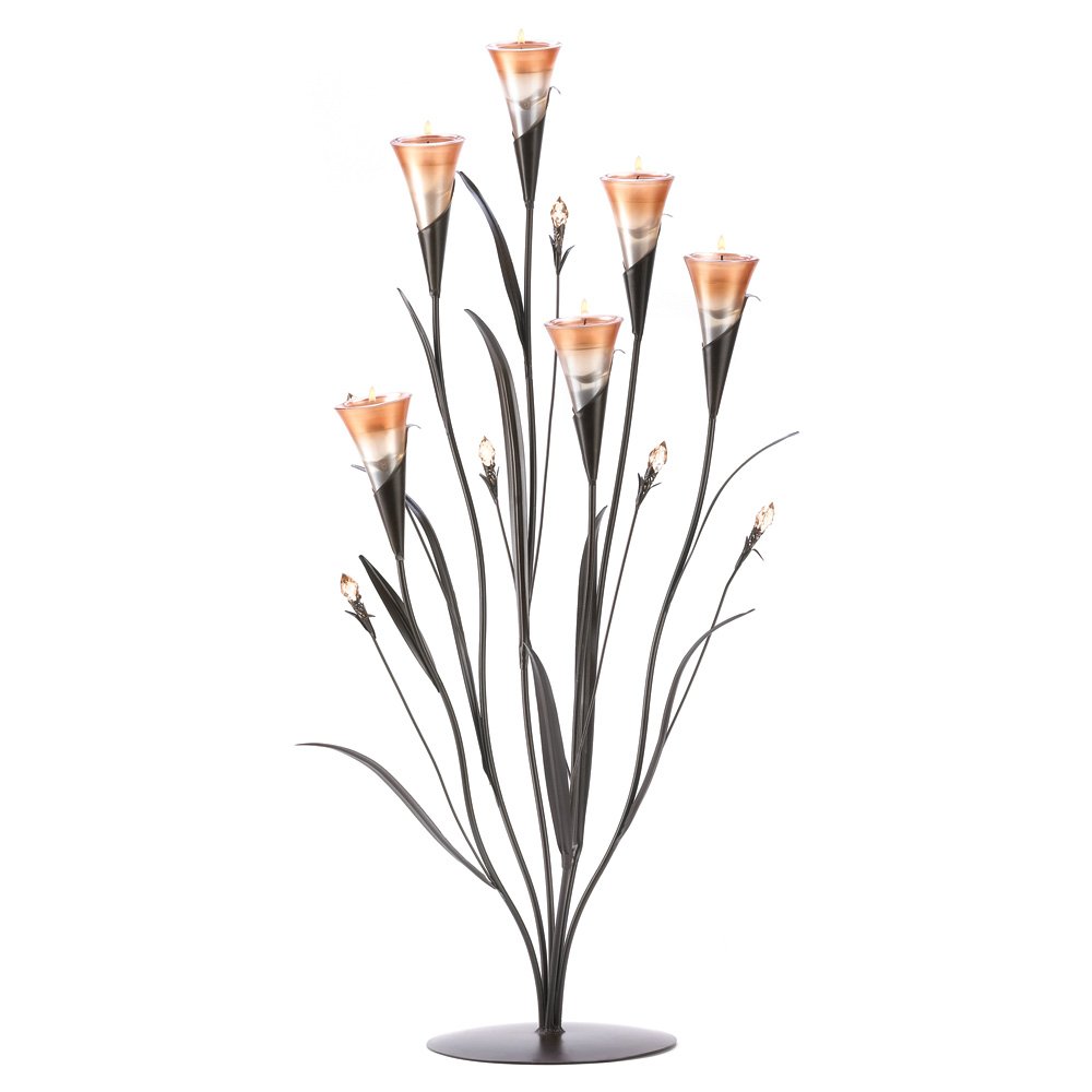 Dawn flower candleholder