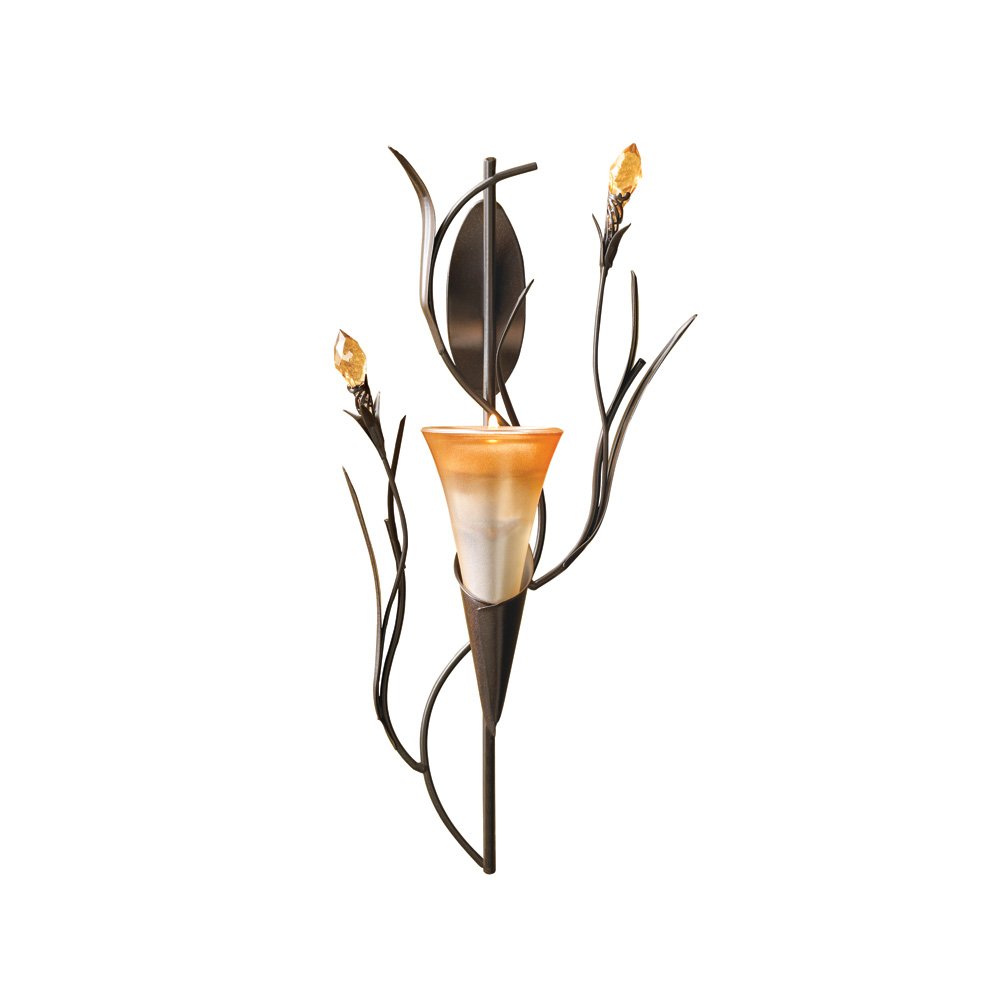 Dawn lily wall sconce