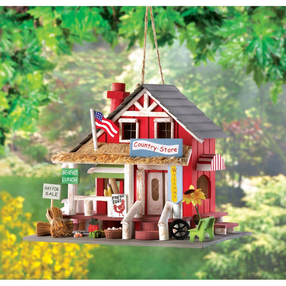 Country store birdhouse