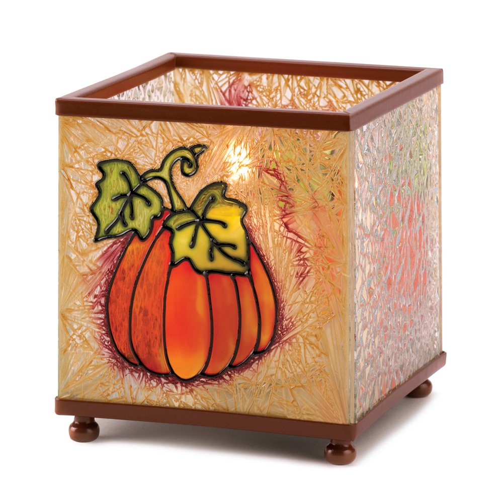 Pumpkin vine candleholder