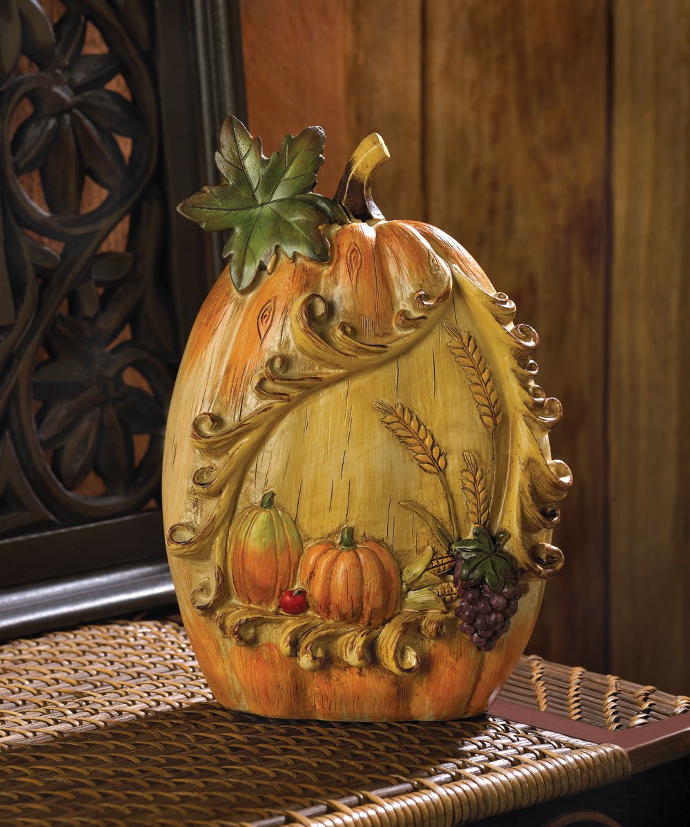 Harvest pumpkin decor