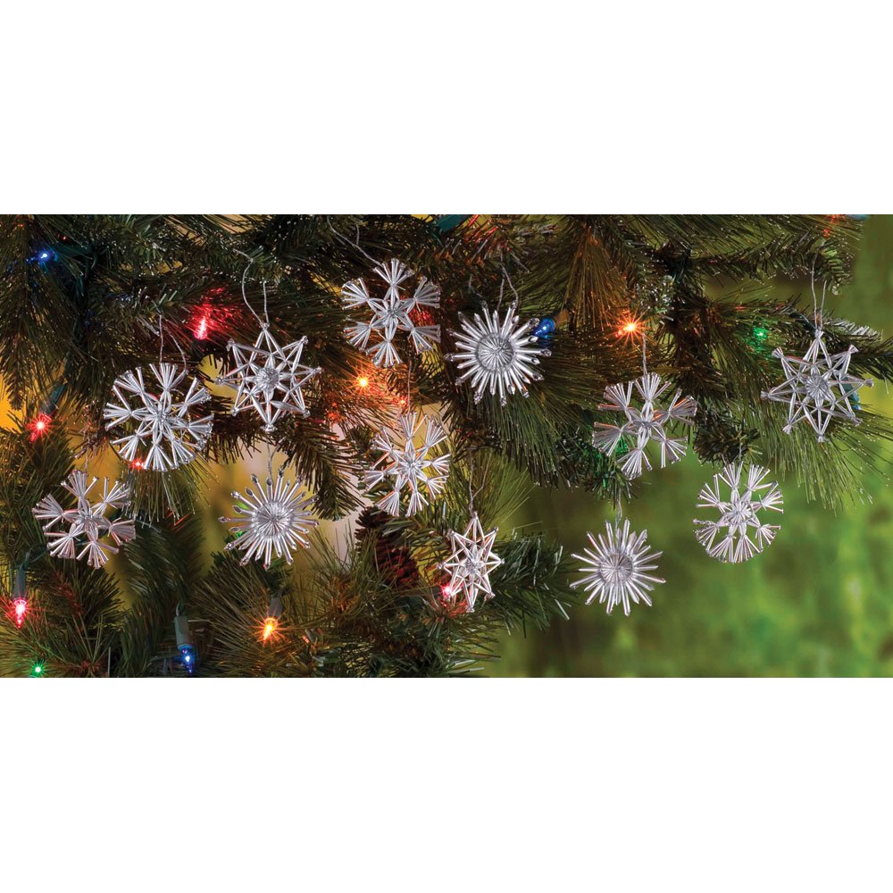 Snowflake handcrafted ornament