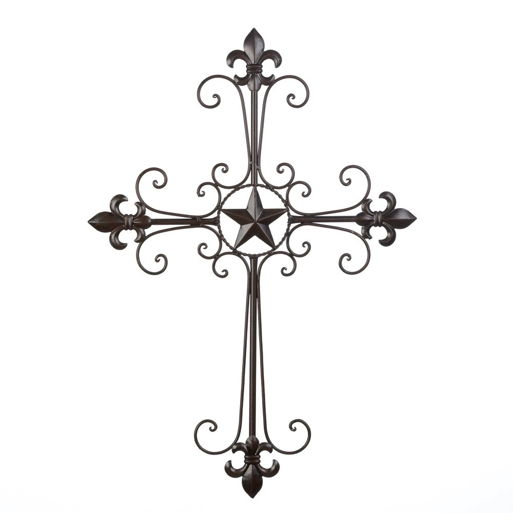 Lone star wall cross