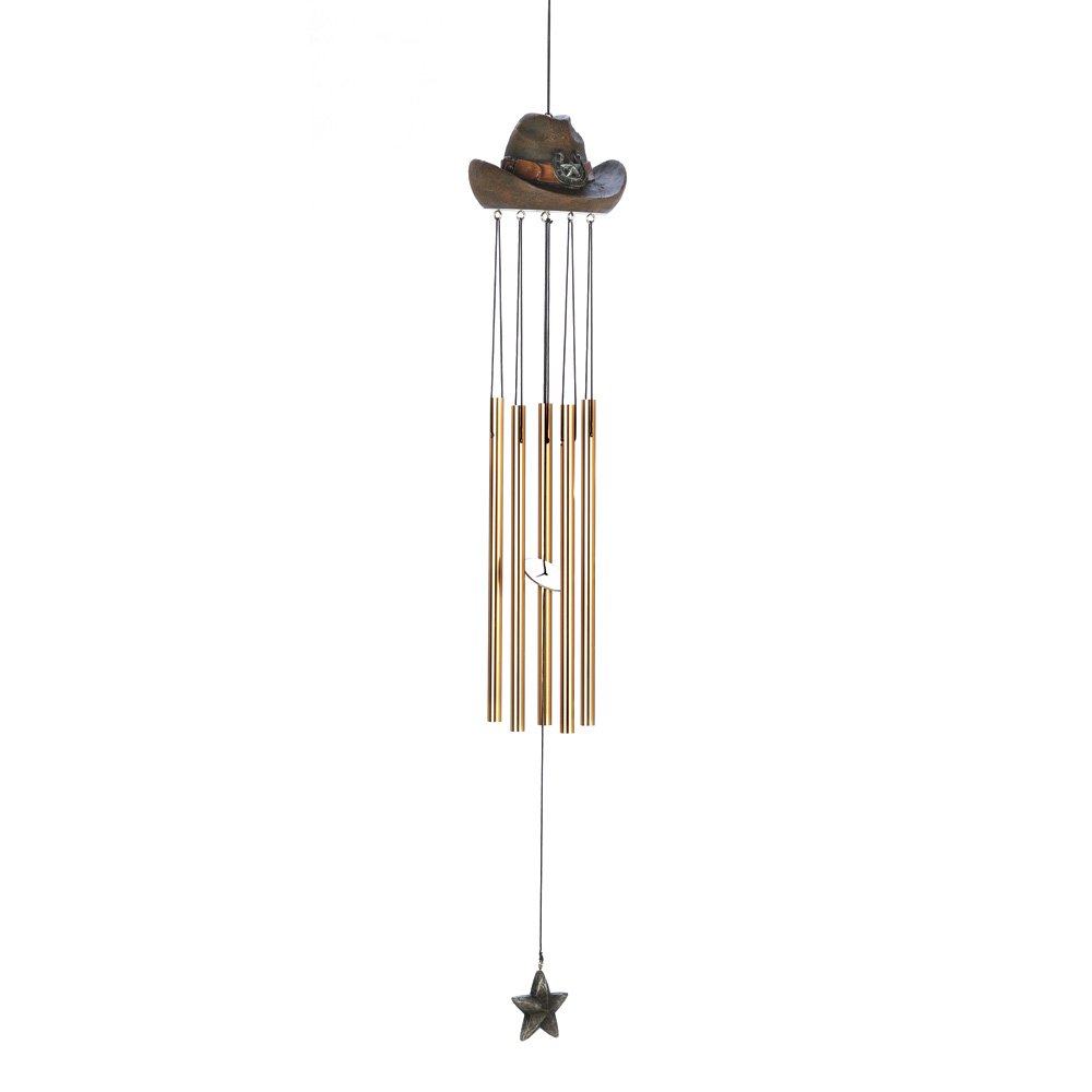 Cowboy hat windchime