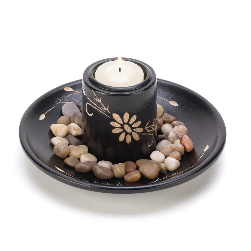 Daisy deluxe candleholder set