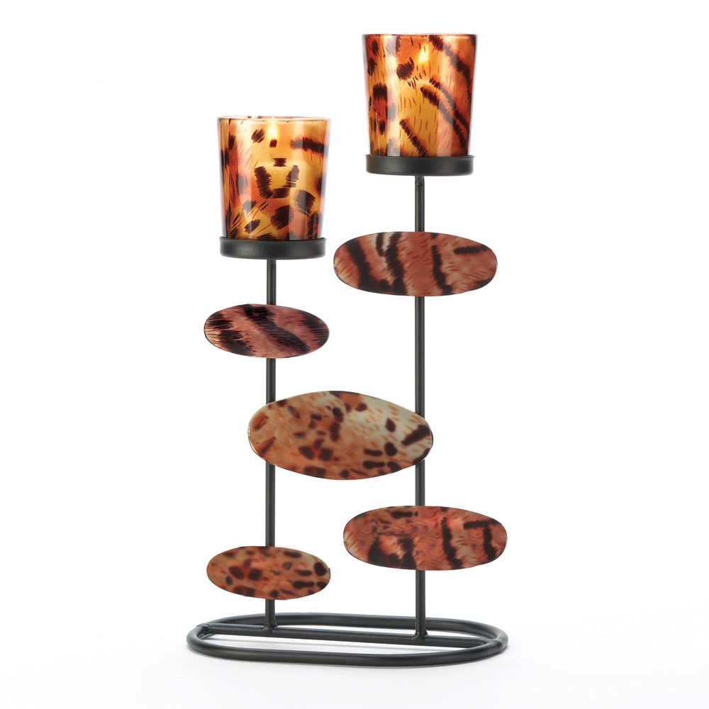 Tiger-riffic candleholder