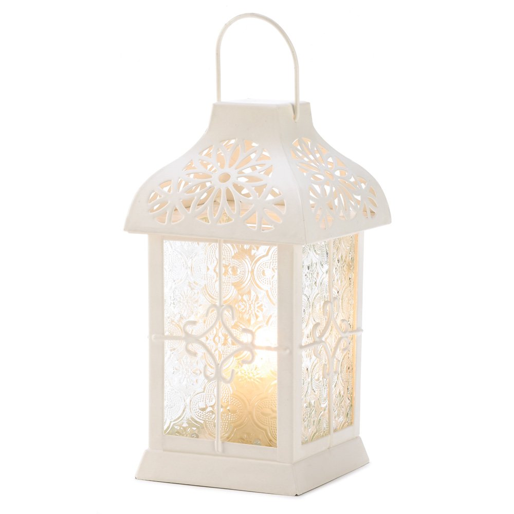 Daisy gazebo candle lantern
