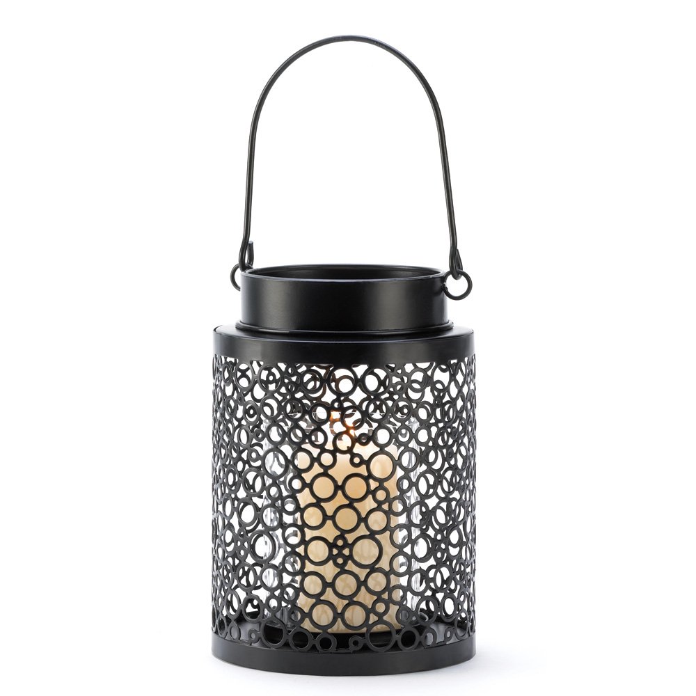 Tiny bubbles candle lantern