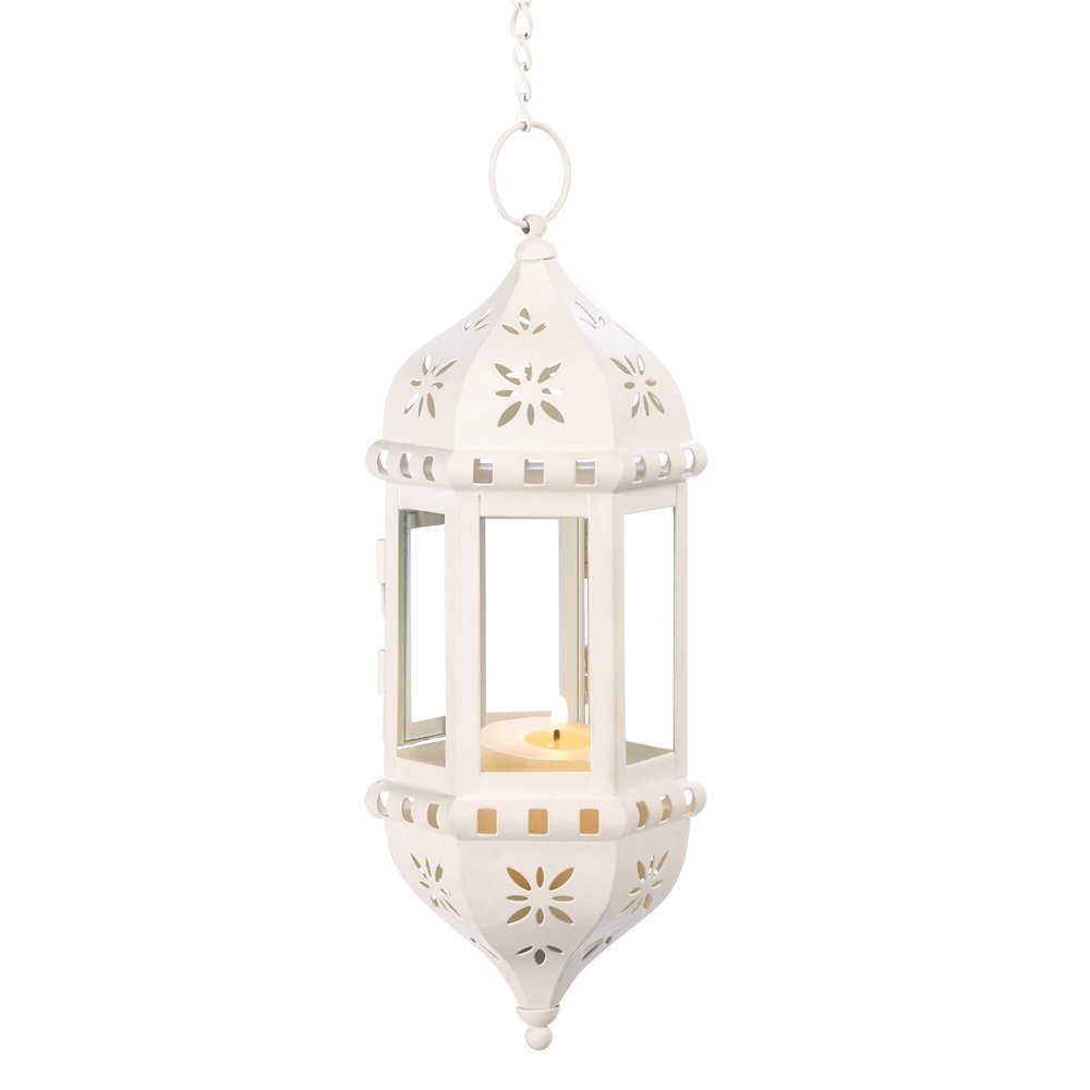Flower tower hanging lantern