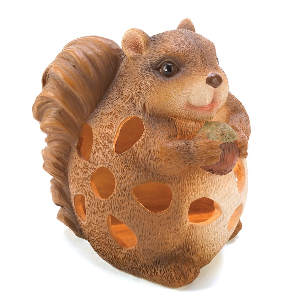 Chubby chipmunk garden solar l