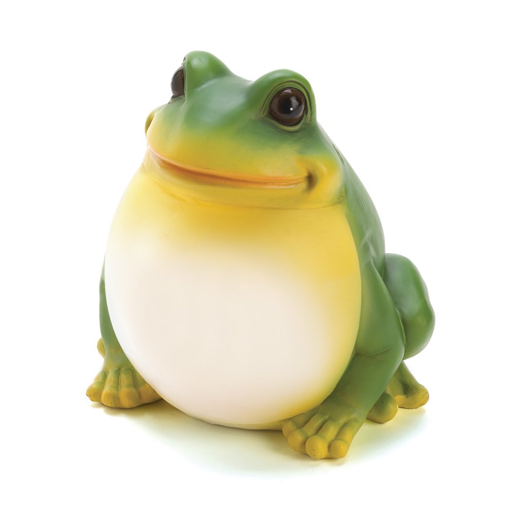 Bullfrog garden solar light