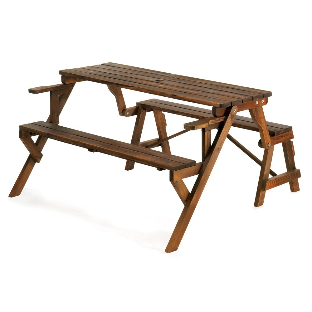 Convertible garden table