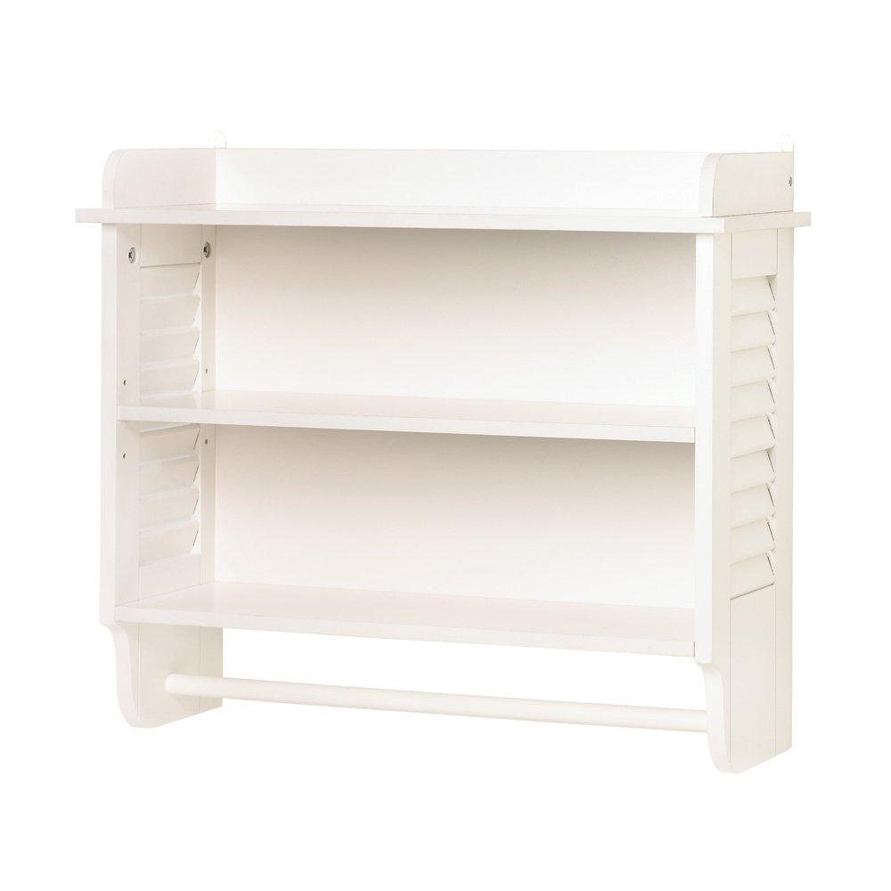 Nantucket bathroom wall shelf
