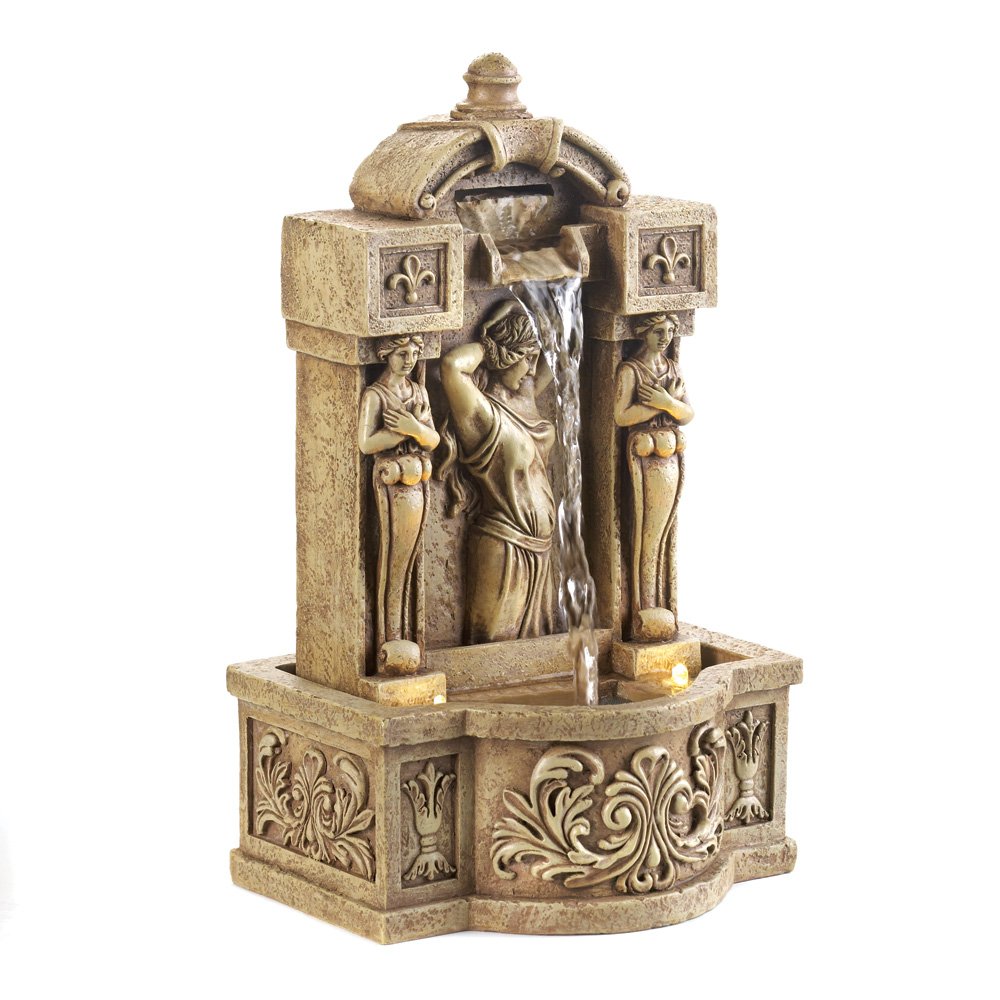 Roman courtyard fountain