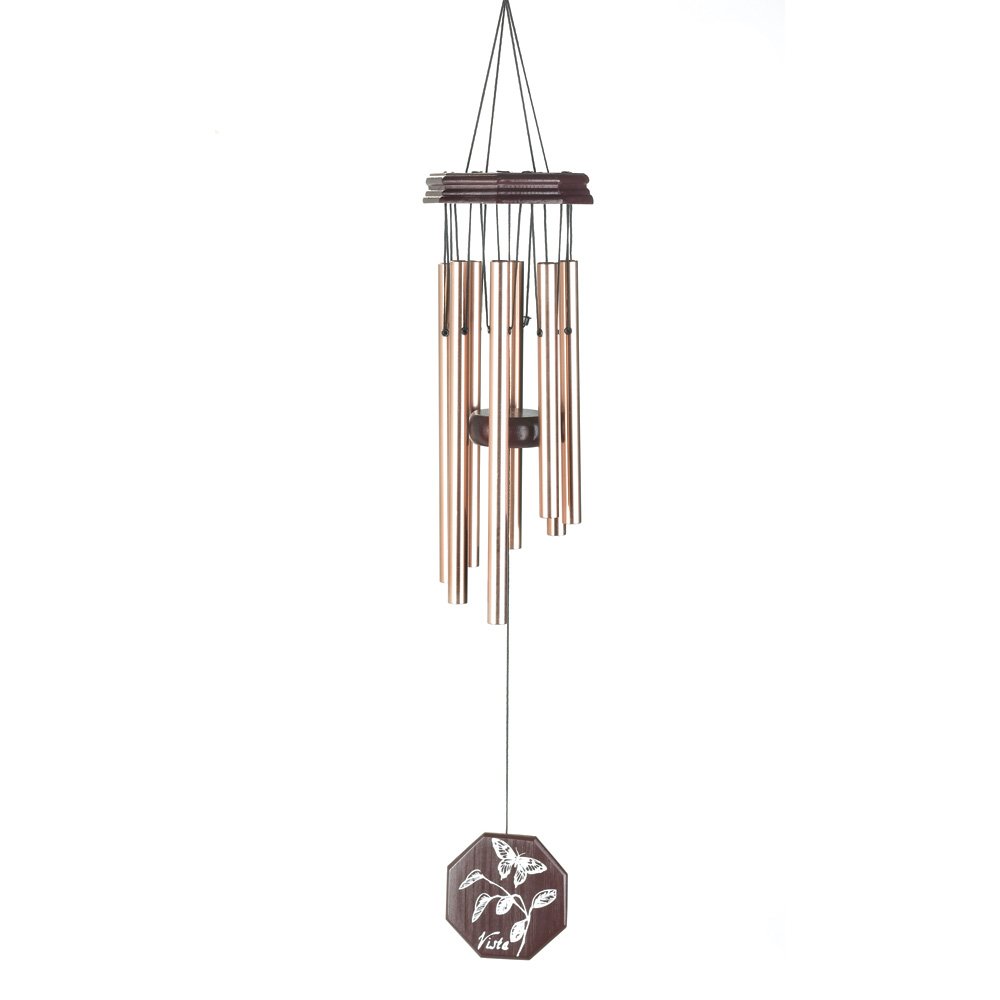 Bronze tube vista chime