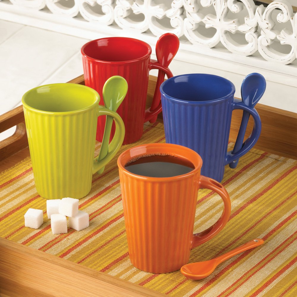 Bistro coffee mug set