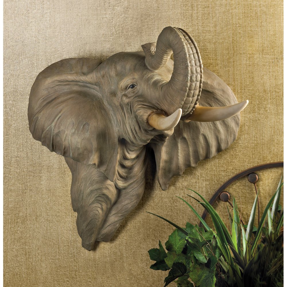Elephant wall decoration