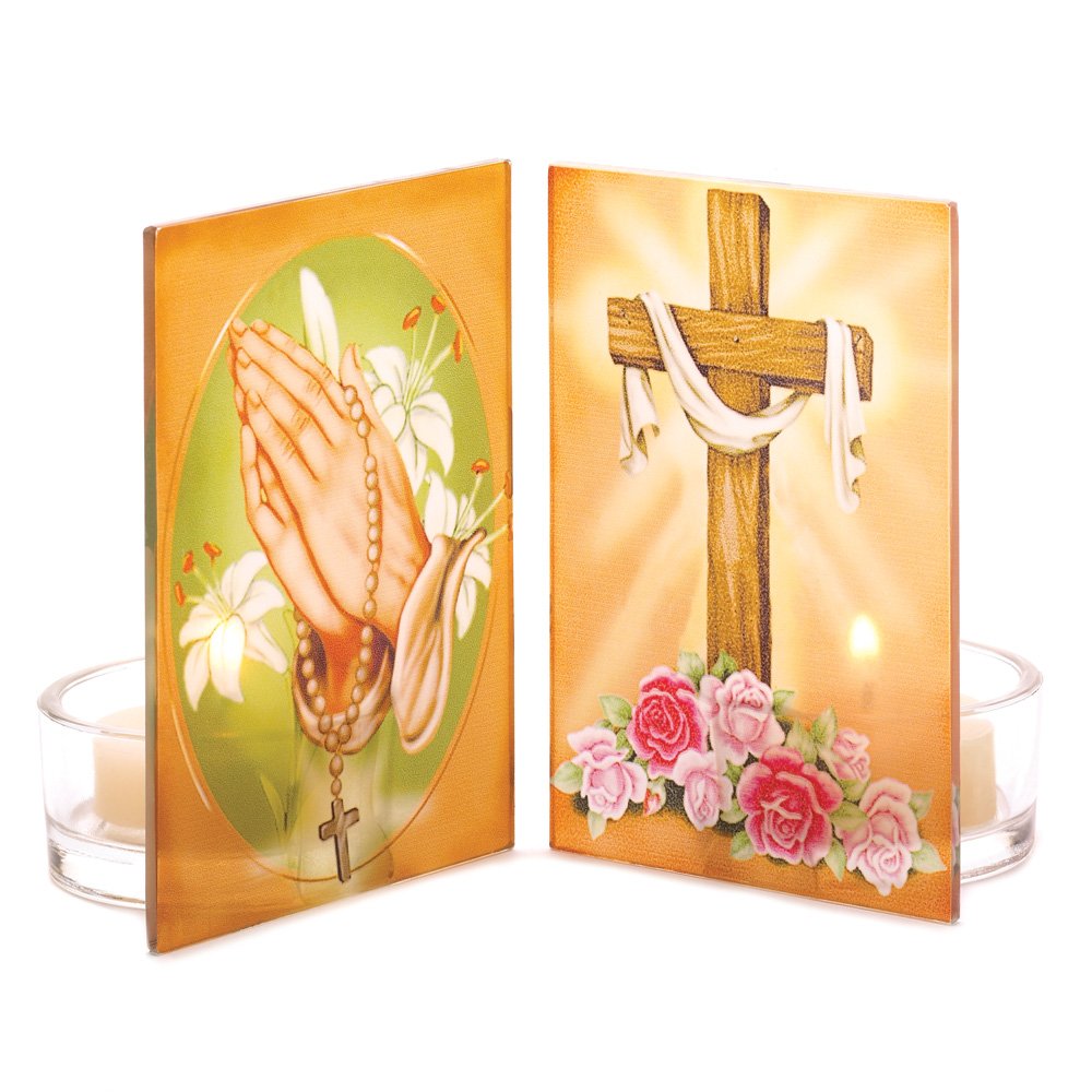 Graceful tealight holder