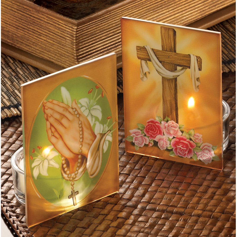 Graceful tealight holder
