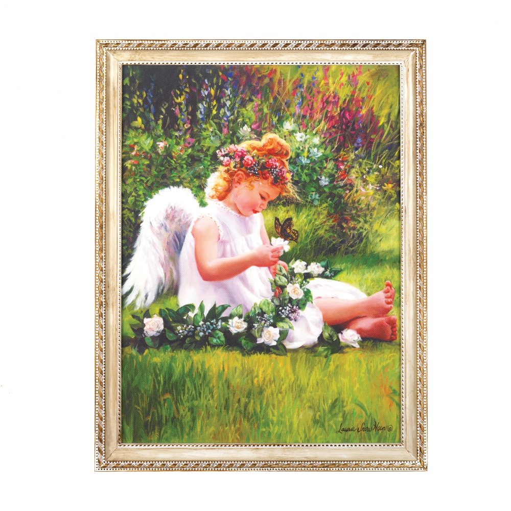 Garden angel wall art