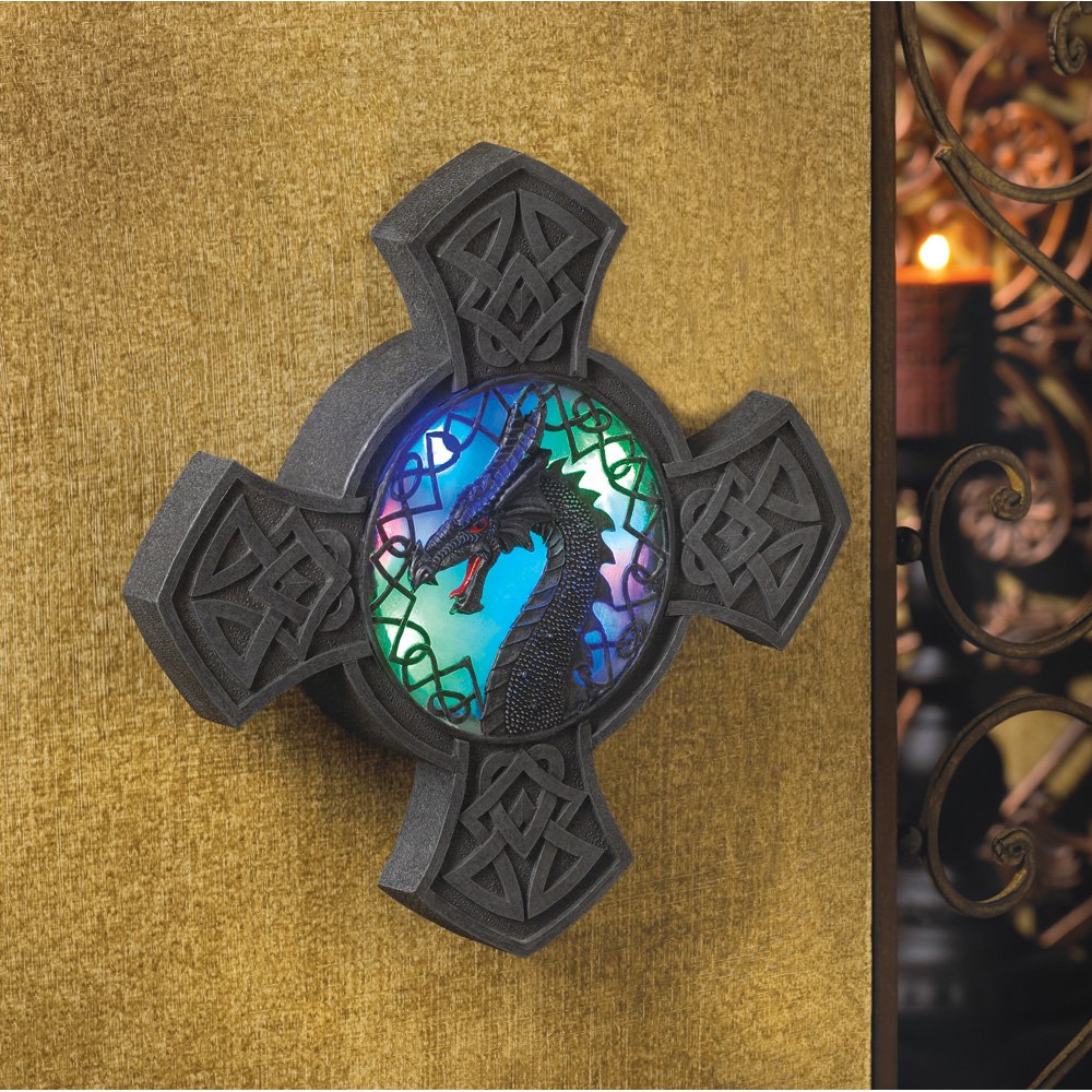 Dragoncrest light-up wall deco