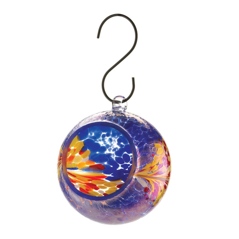 Summer bloom bird feeder