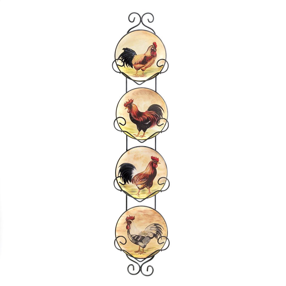Rooster plate wall d+cor
