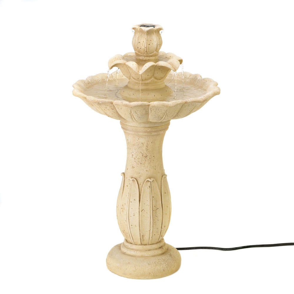 Lotus flower fountain