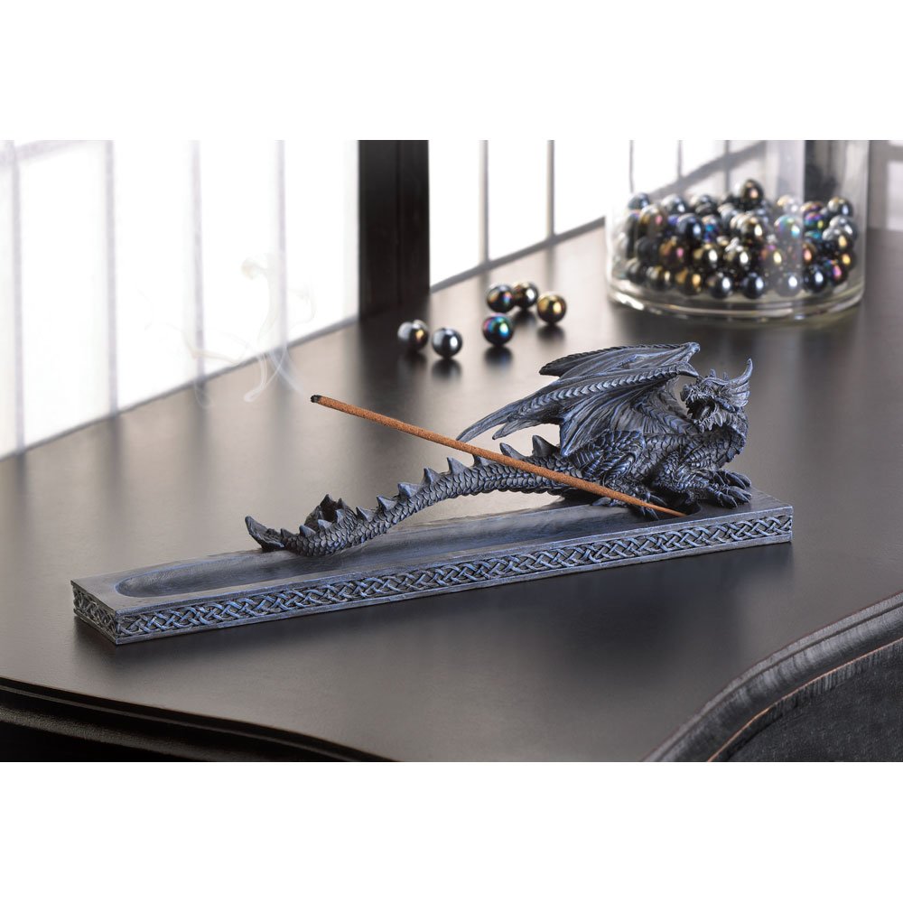 Dragon fire incense burner
