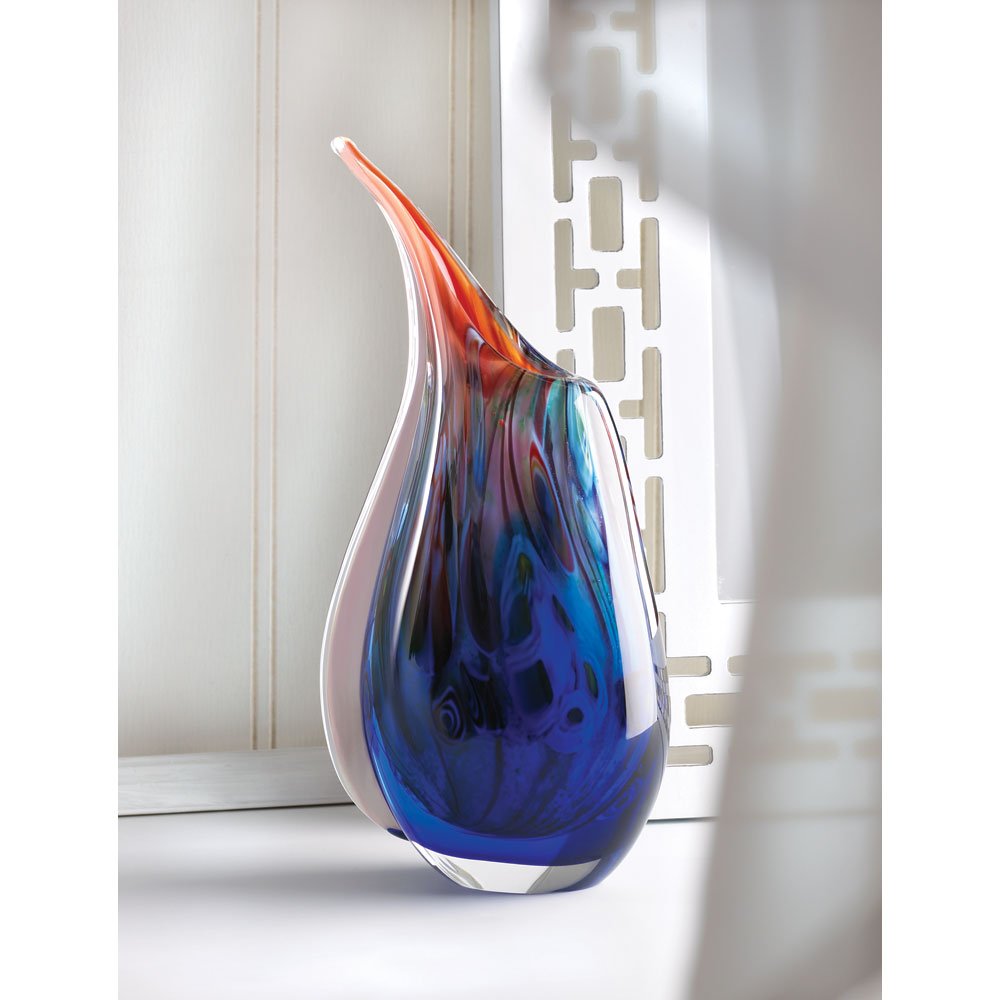 Dreamscape art glass vase