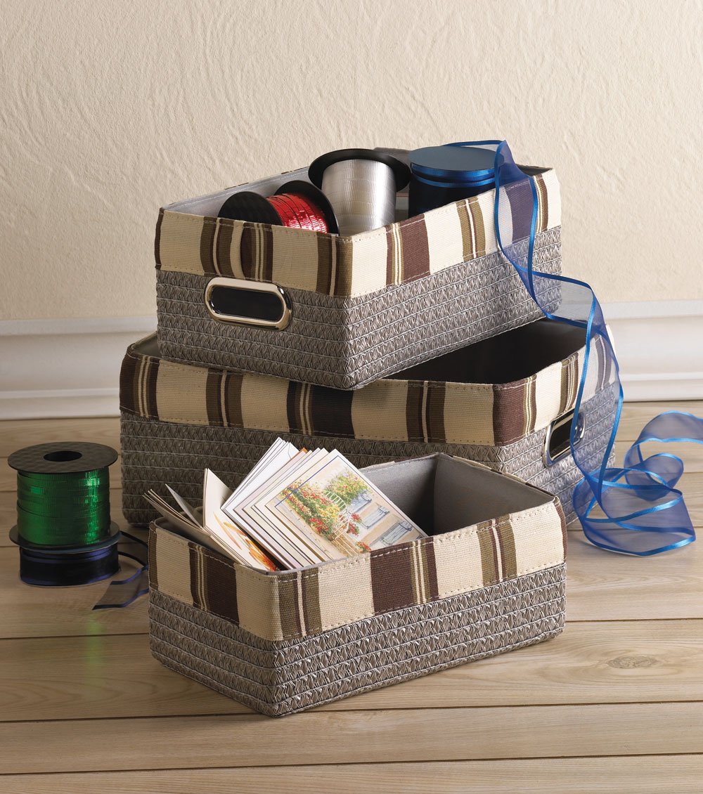 Neutral basket trio