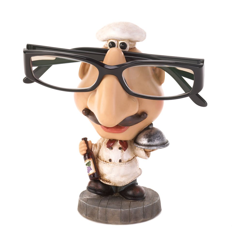Chef eyeglasses rest