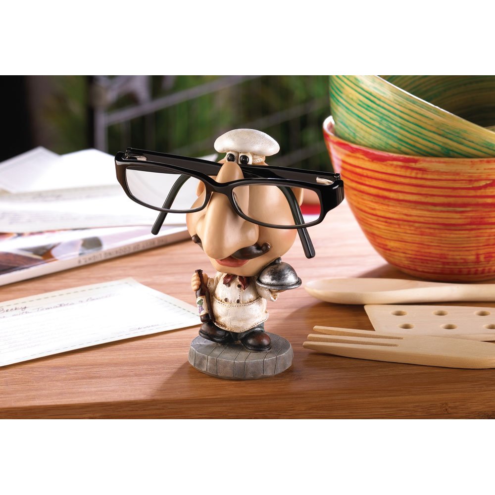 Chef eyeglasses rest